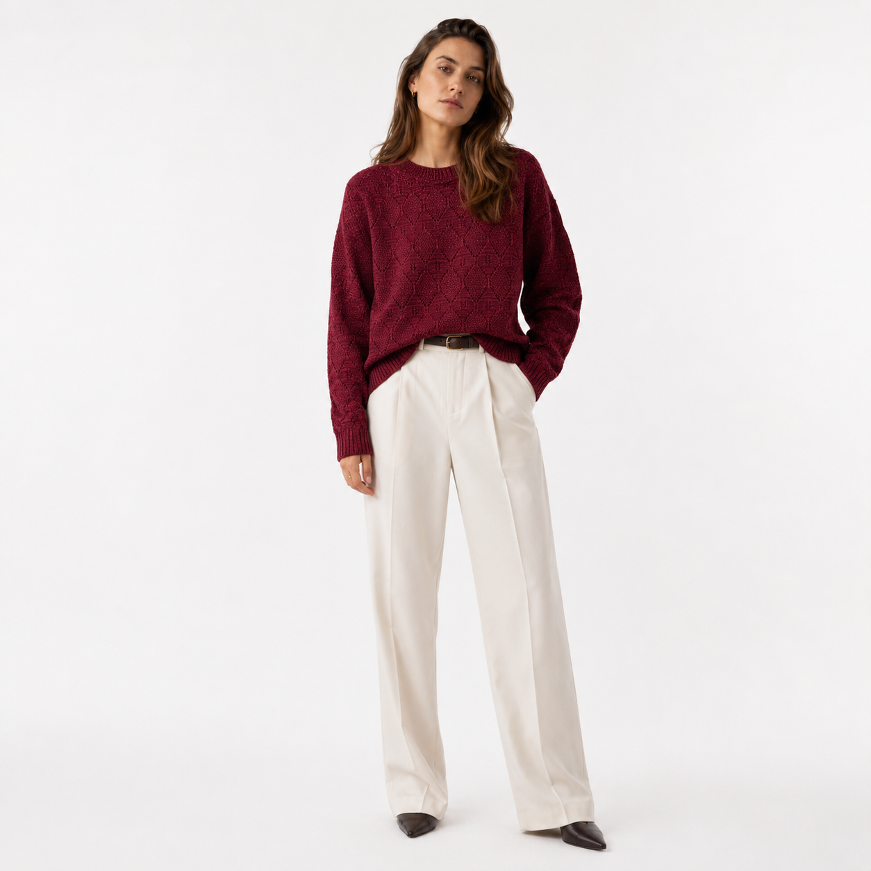 Chaleco Alpaca Cherry Silver