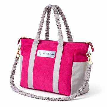 Bolso Alice Fucsia/Plateado - L