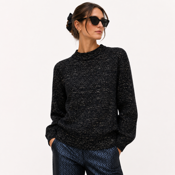 Chaleco Alpaca Black Silver