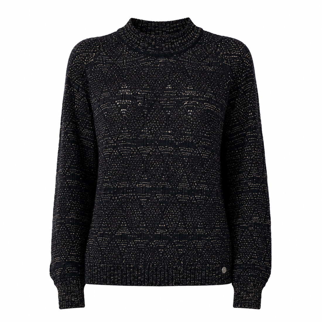 Chaleco Alpaca Black Silver