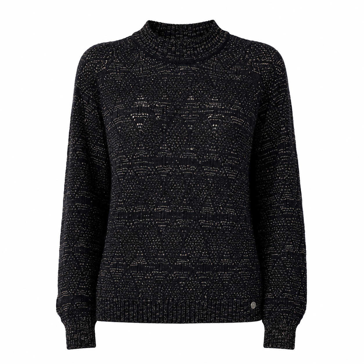 Chaleco Alpaca Black Silver