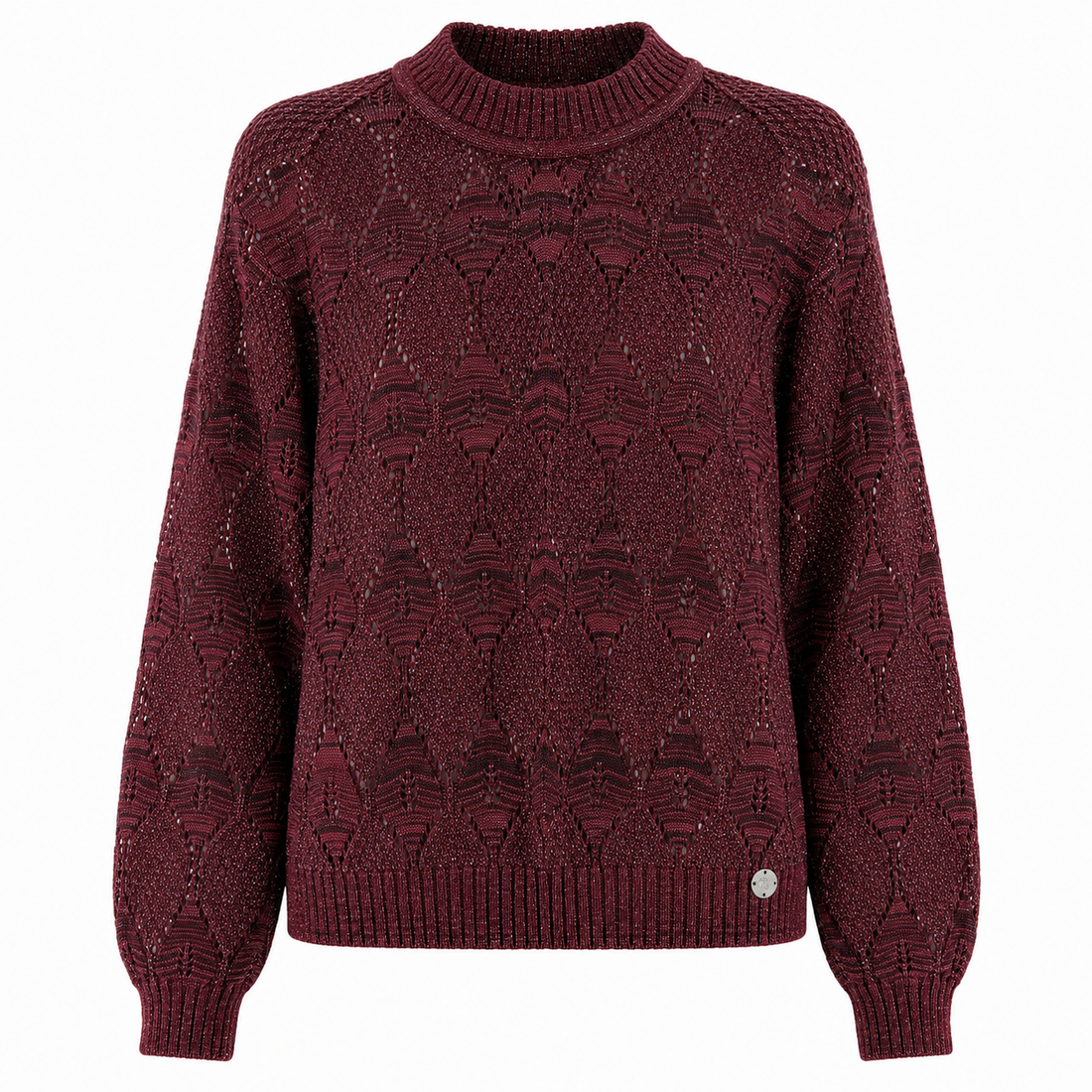 Chaleco Alpaca Cherry Silver