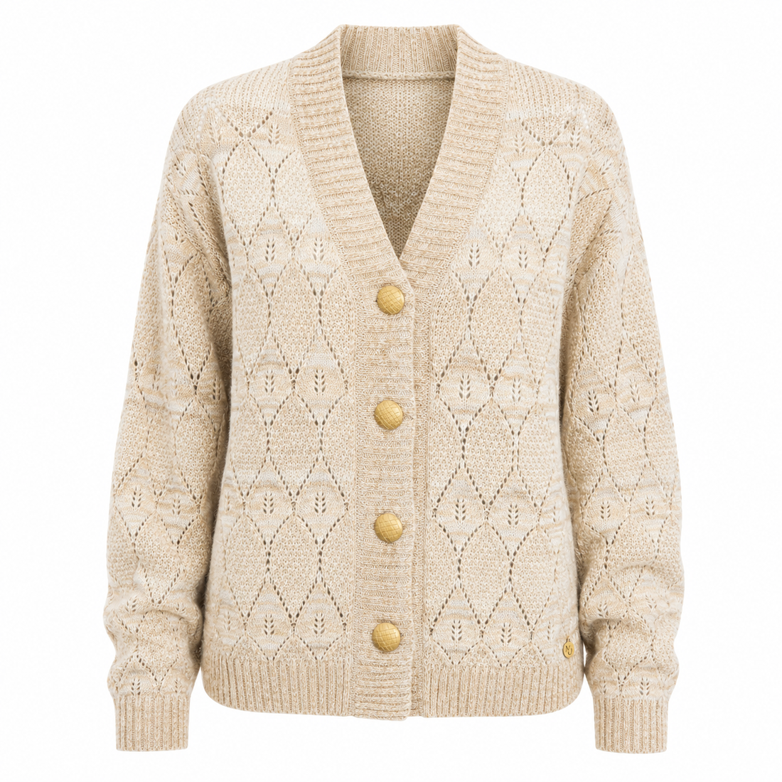 Cárdigan Alpaca Sand Golden