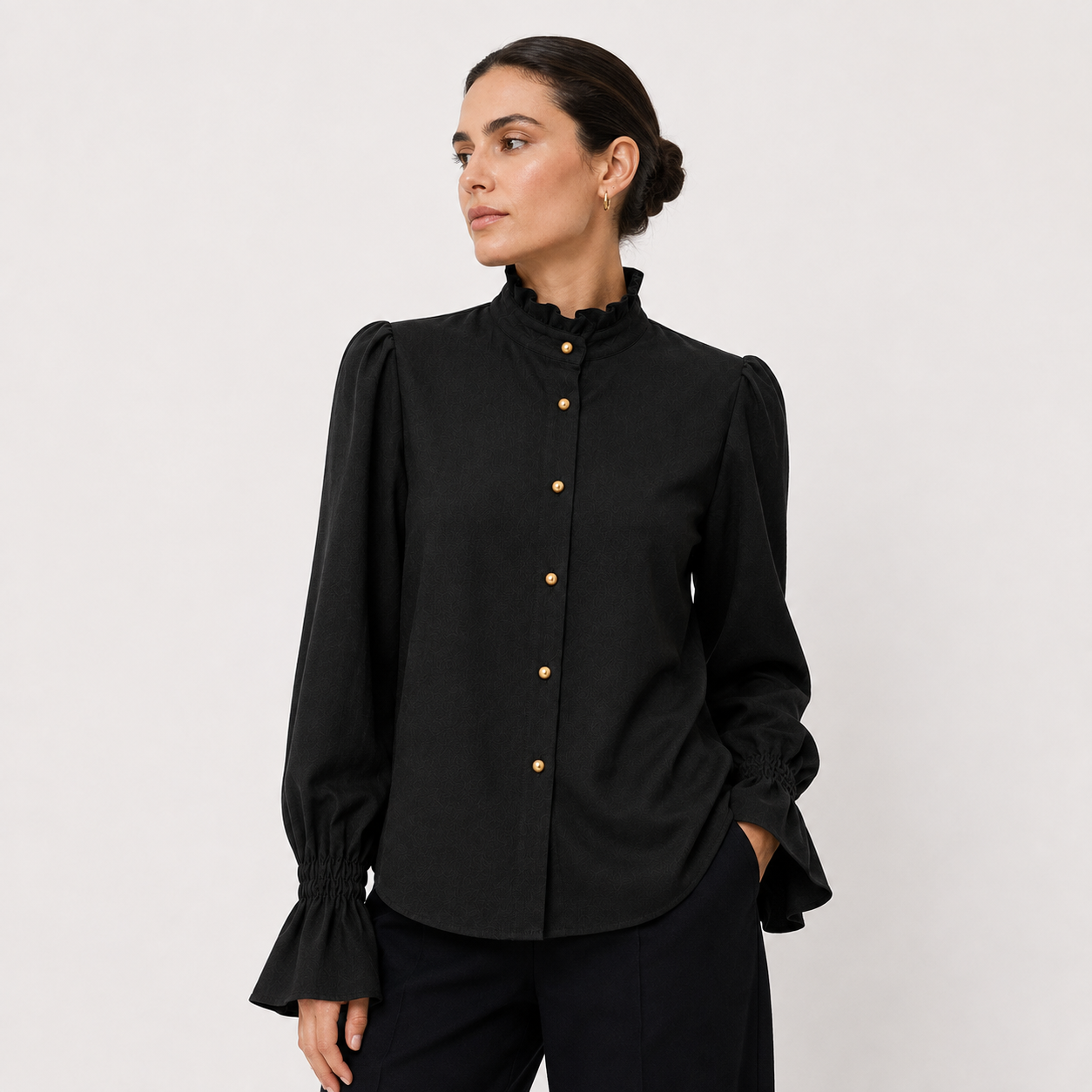 Blusa Charlotte Negro