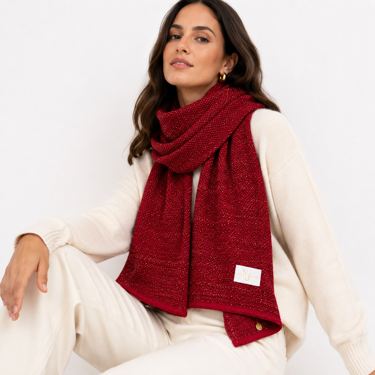 Echarpe Alpaca Ruby Golden