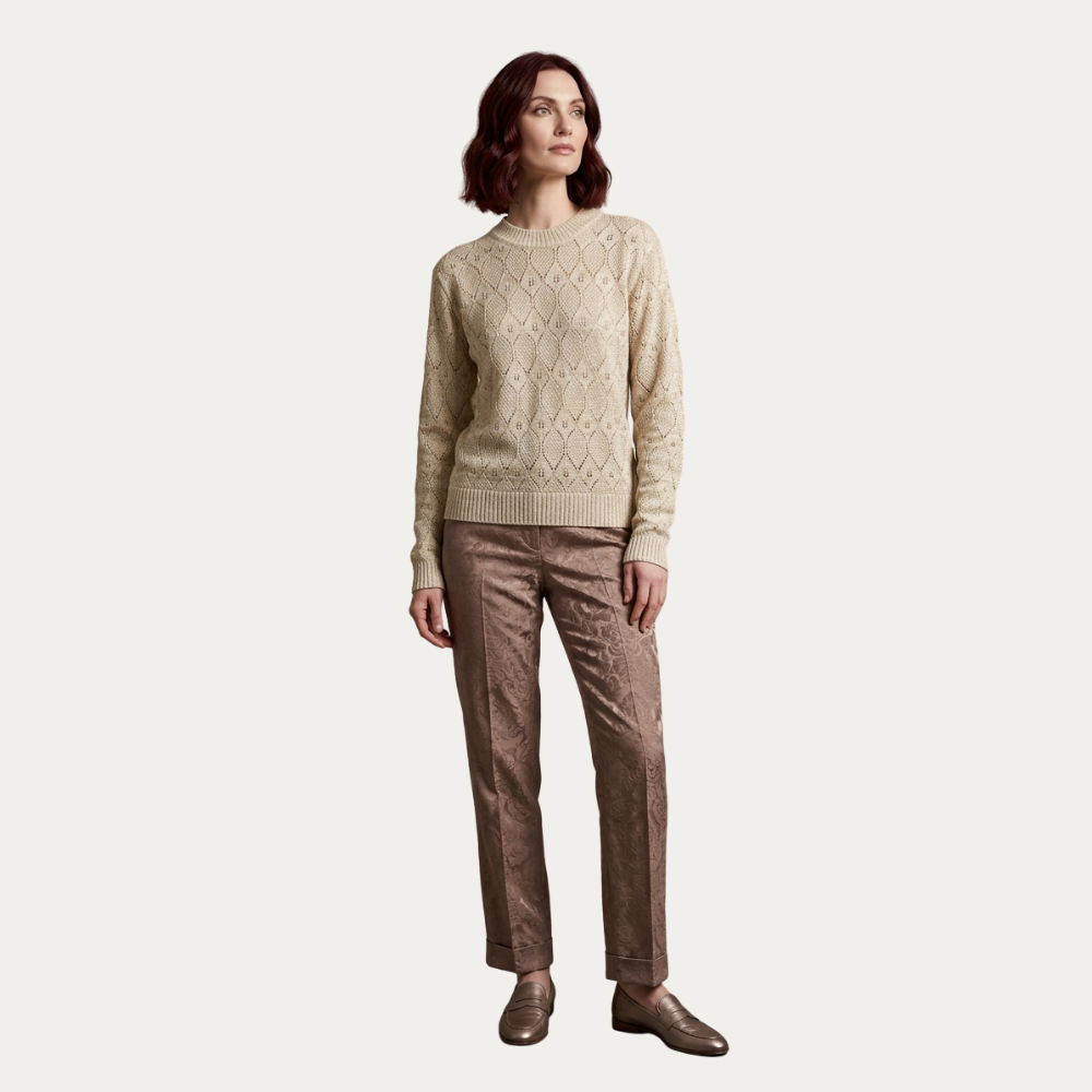 Chaleco Alpaca Sand Golden