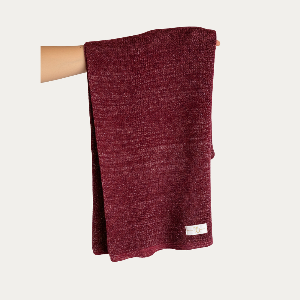 Echarpe Alpaca Cherry Silver