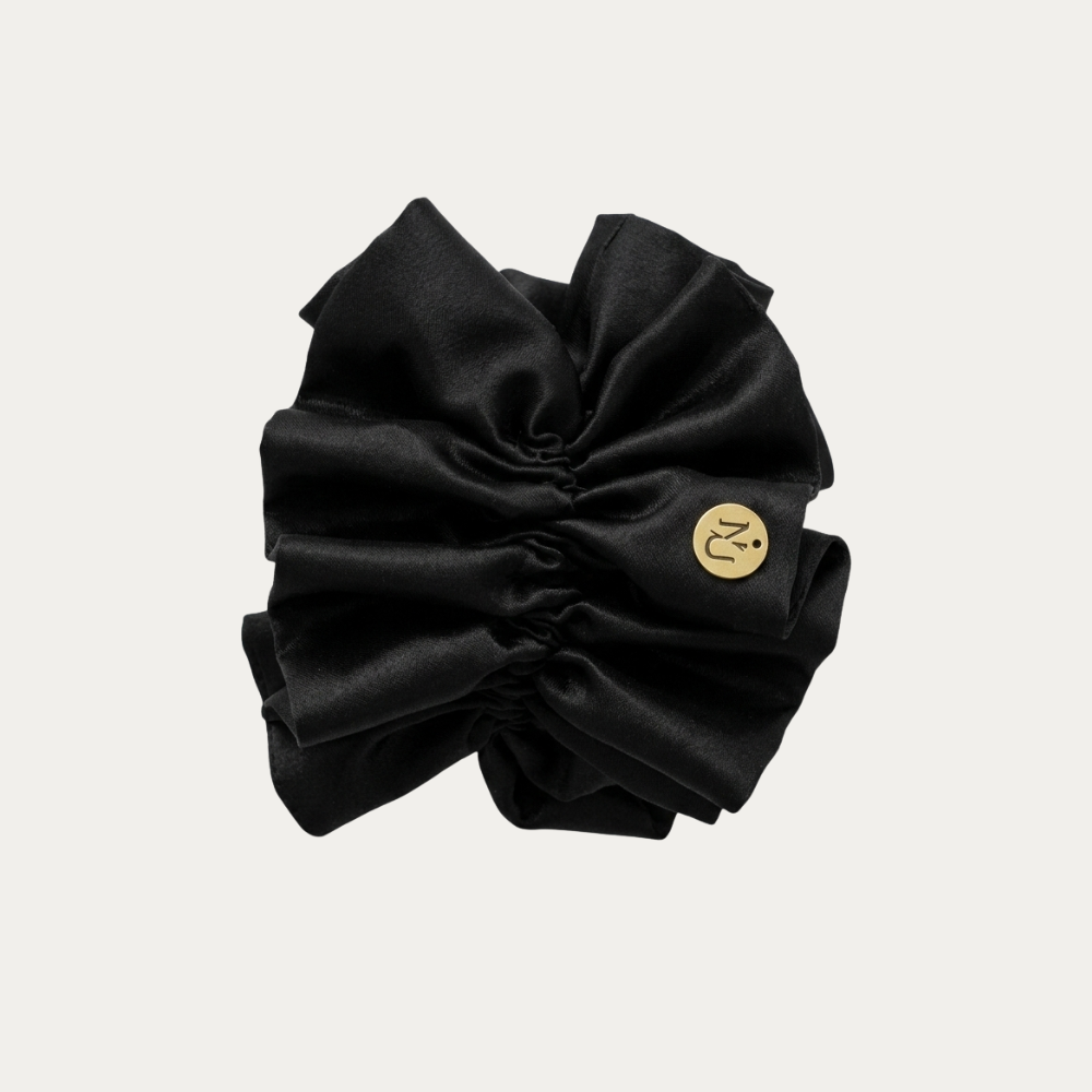Scrunchie Clara Negro