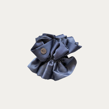 Scrunchie Clara Azulado