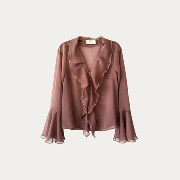 Blusa Vaporosa Moka