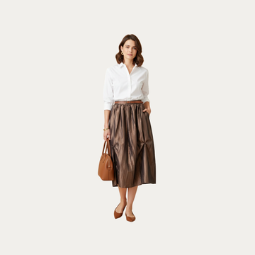 Falda Sienna latte
