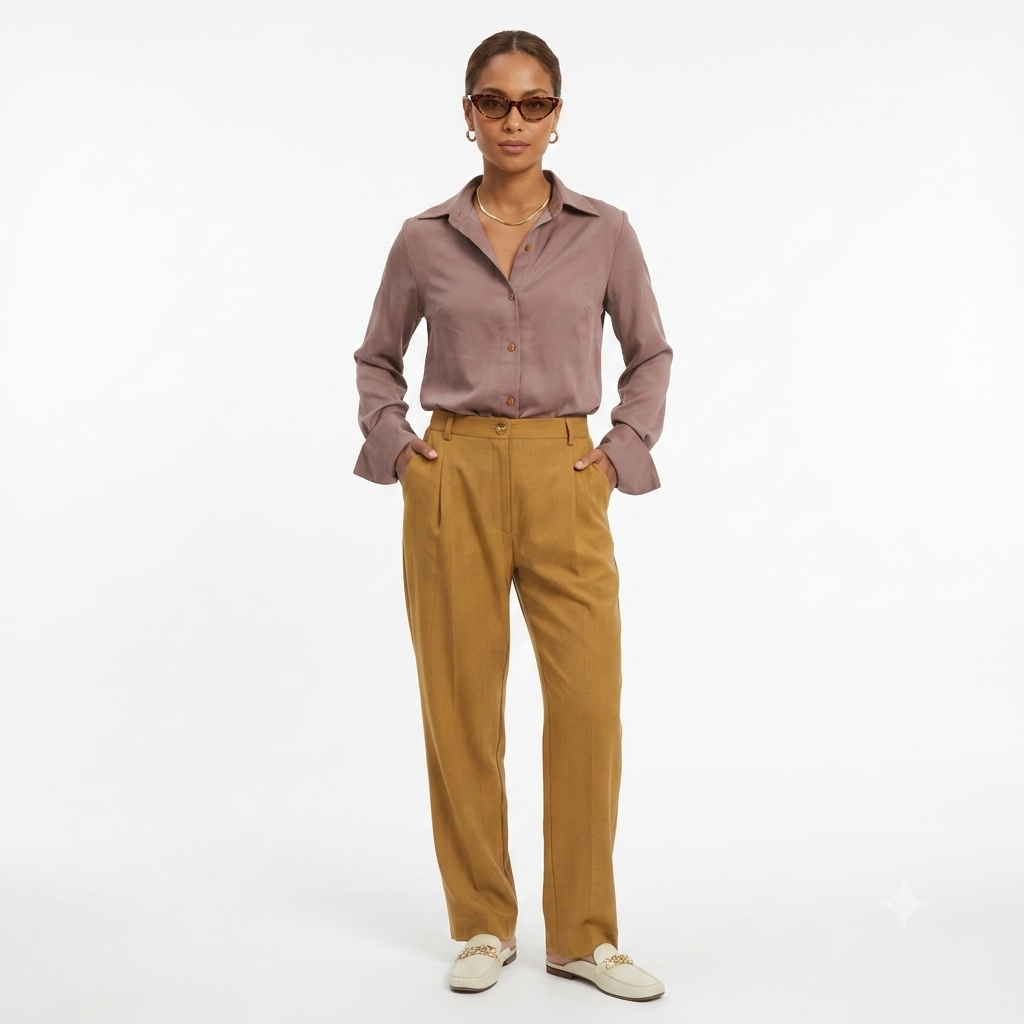 Pantalón Shelby Ocre