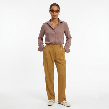 Pantalón Shelby Ocre