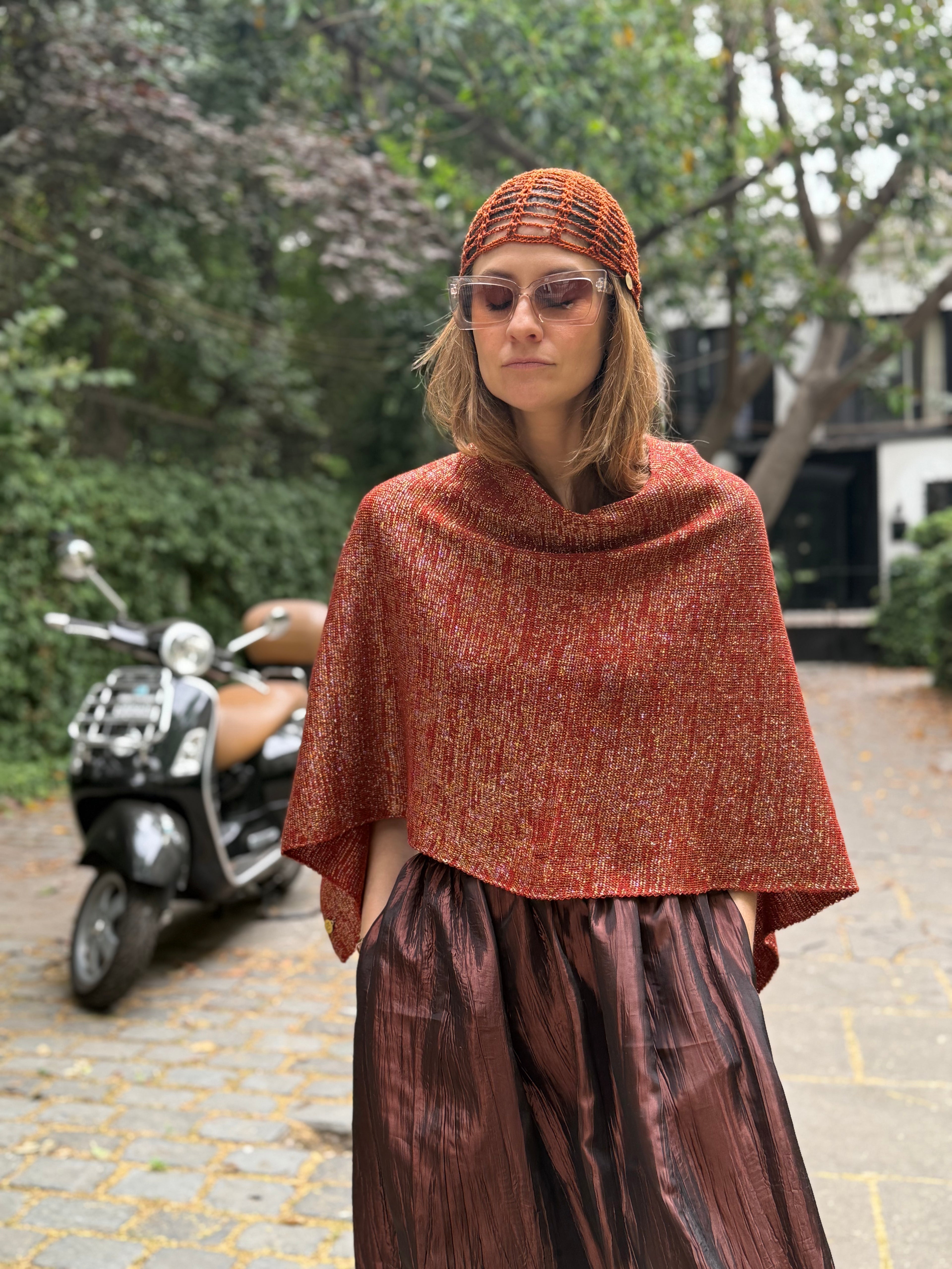 Capelet Brick Golden