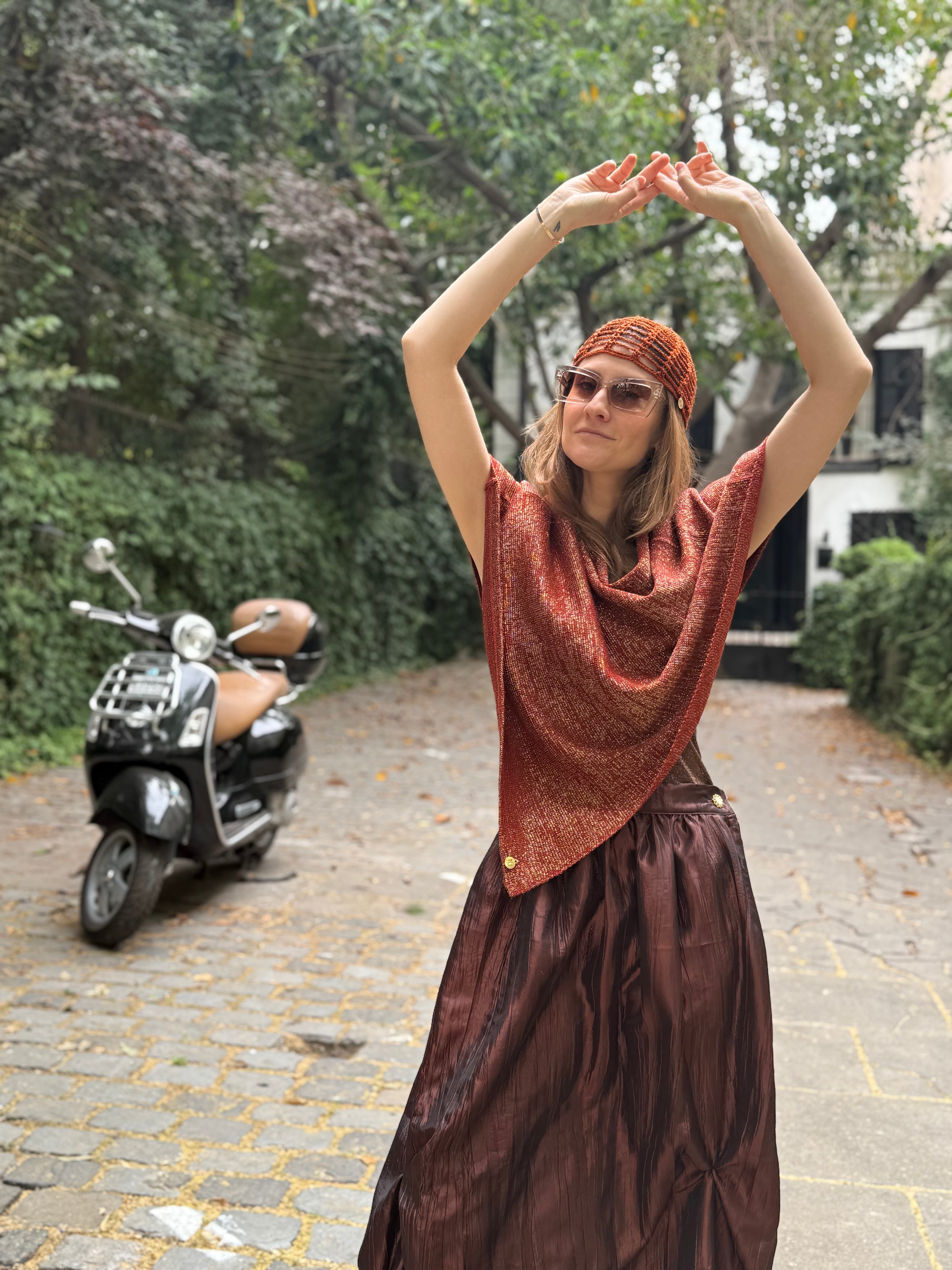 Capelet Brick Golden