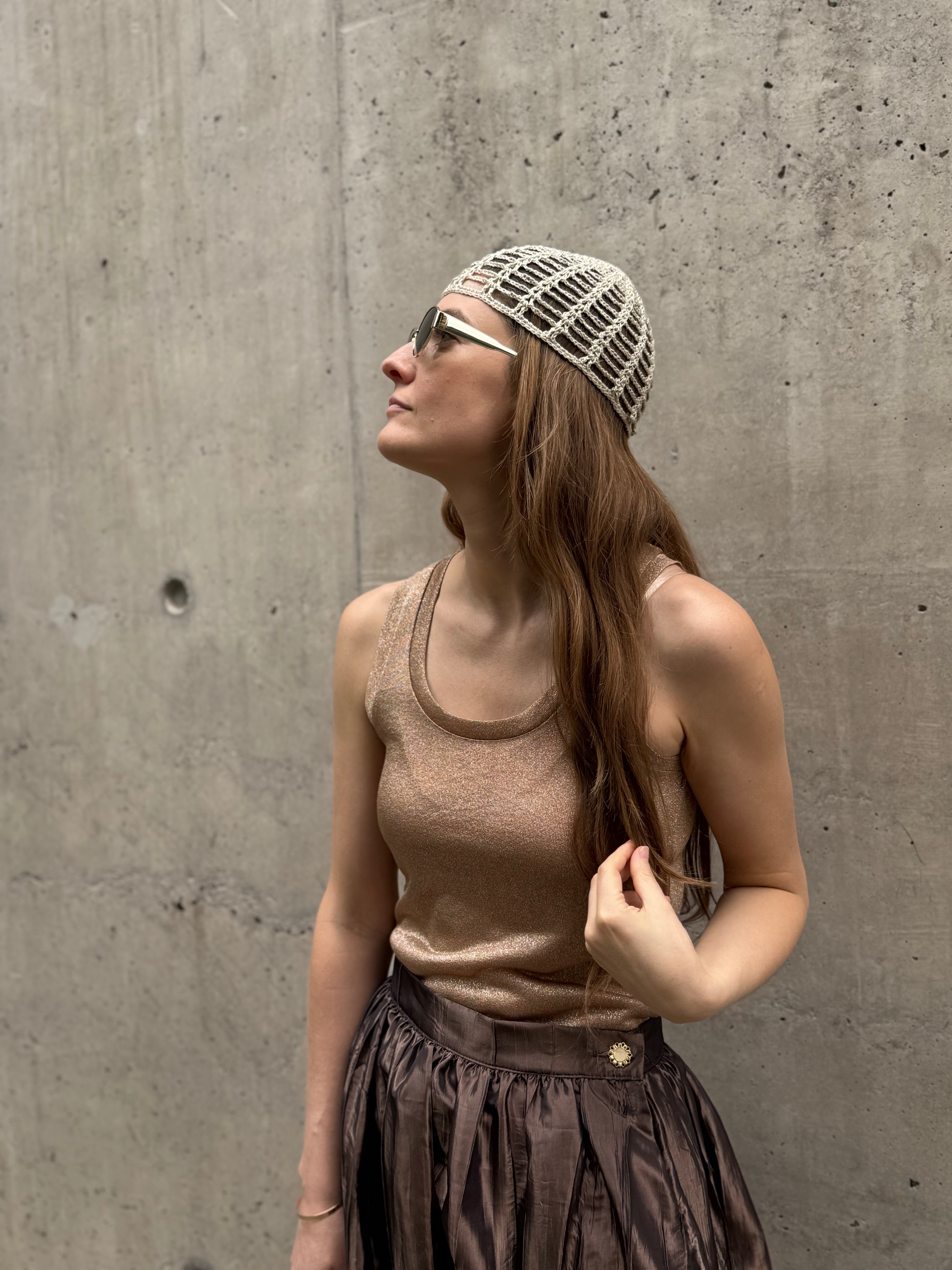 Mesh hat Pearl