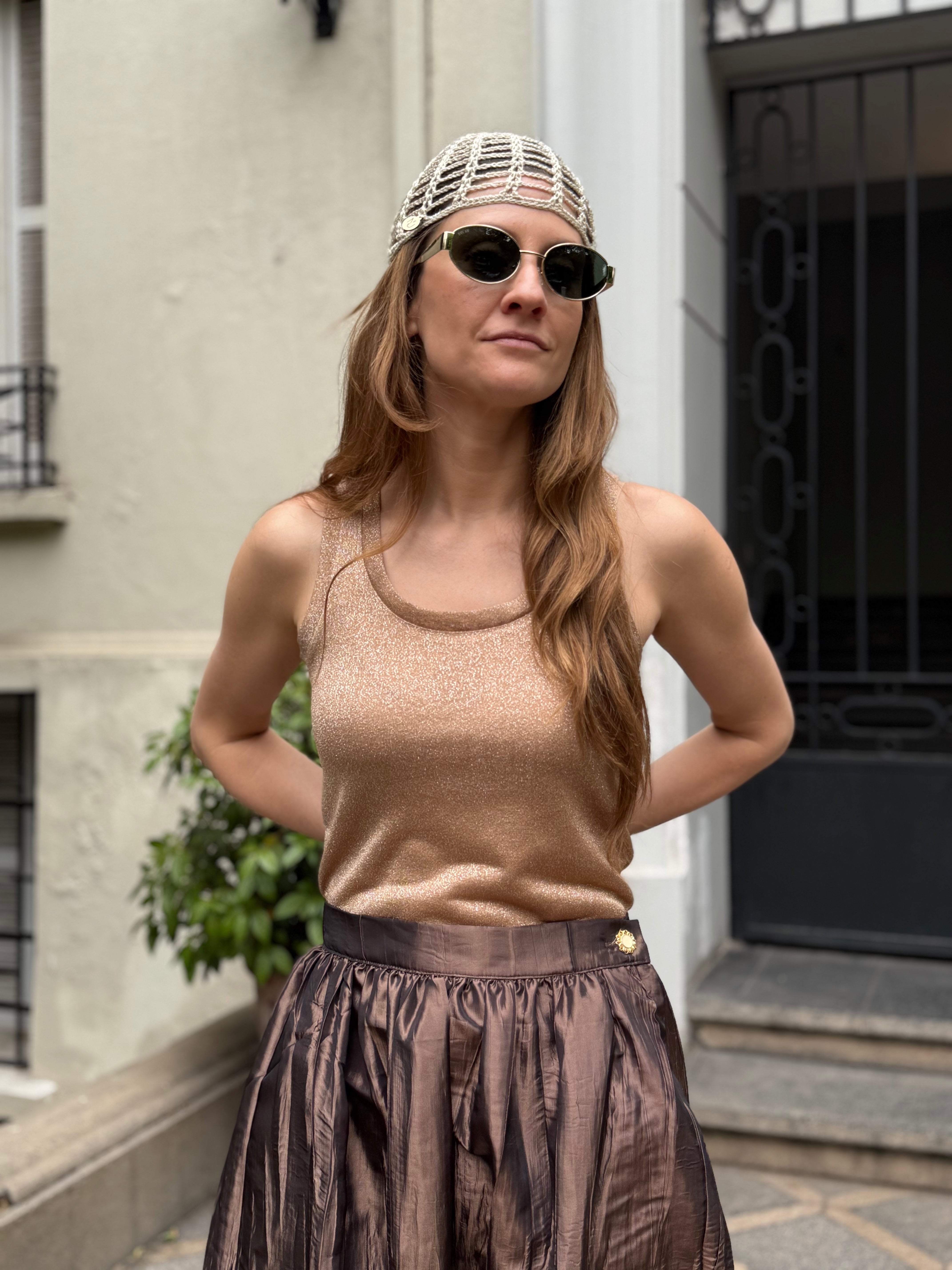 Mesh hat Pearl