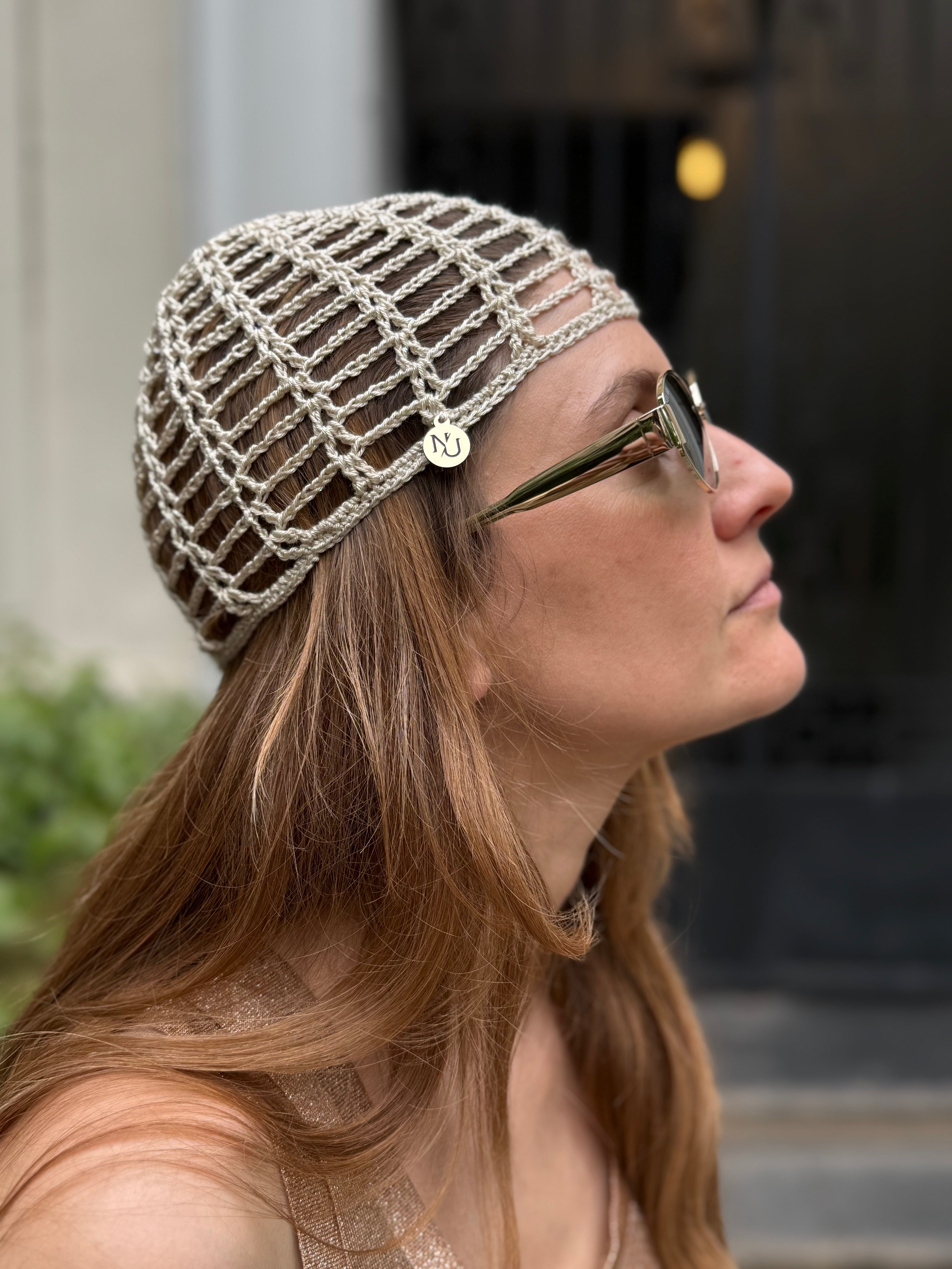 Mesh hat Pearl