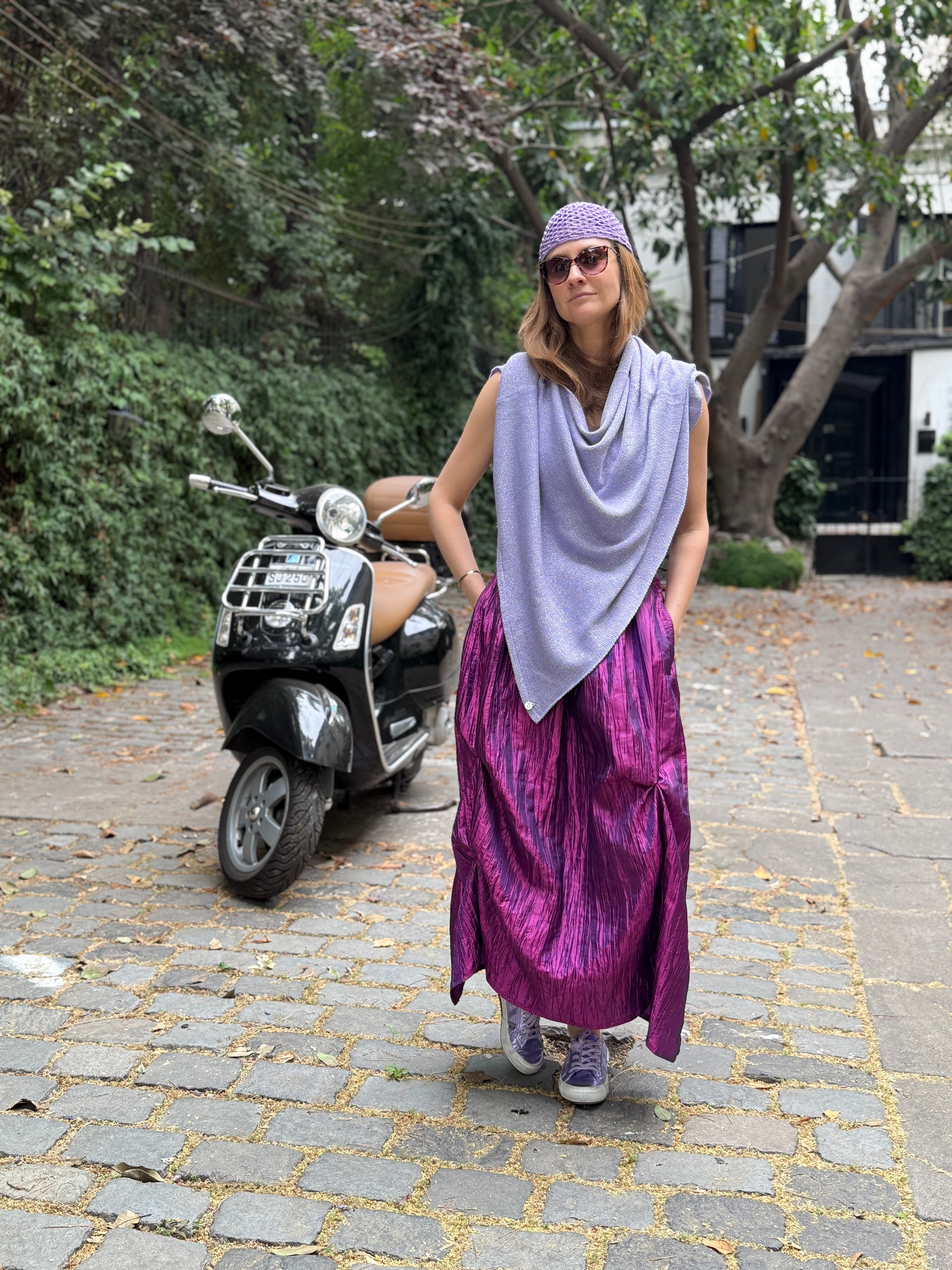 Falda Antonieta Violeta