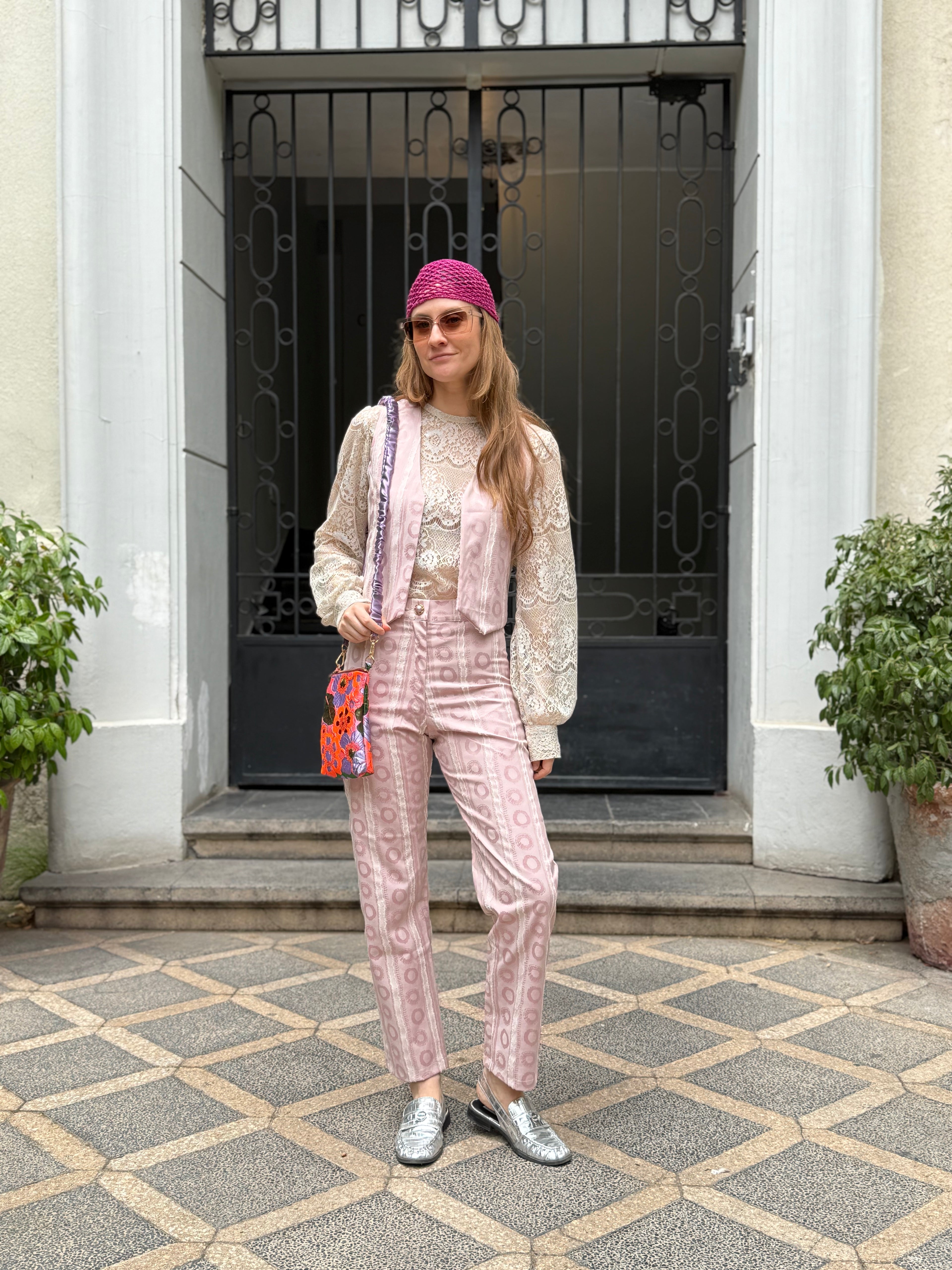 Pantalón Arlequin Rosa