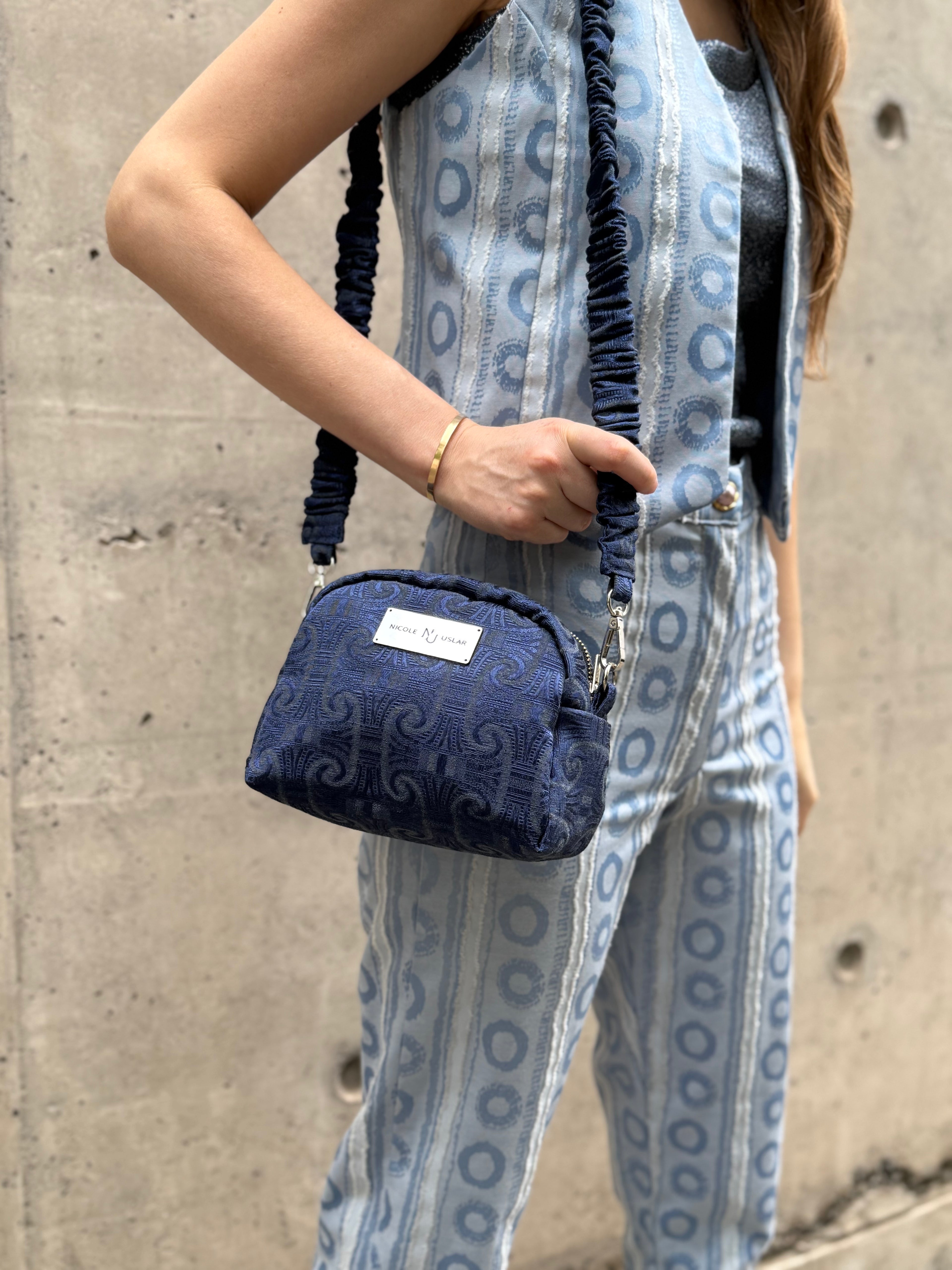 Cartera Gaia Azul