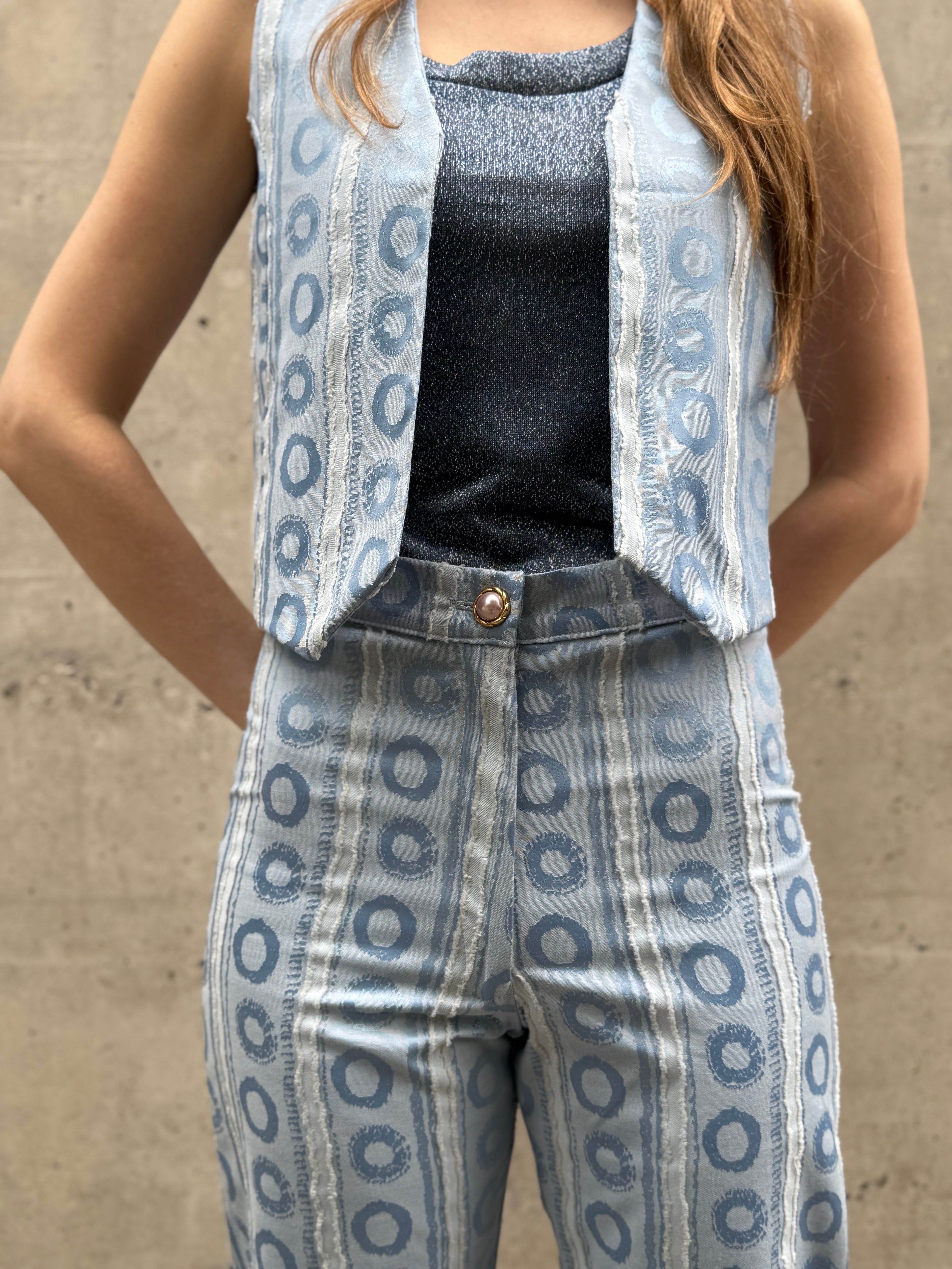 Vest Arlequin Celeste