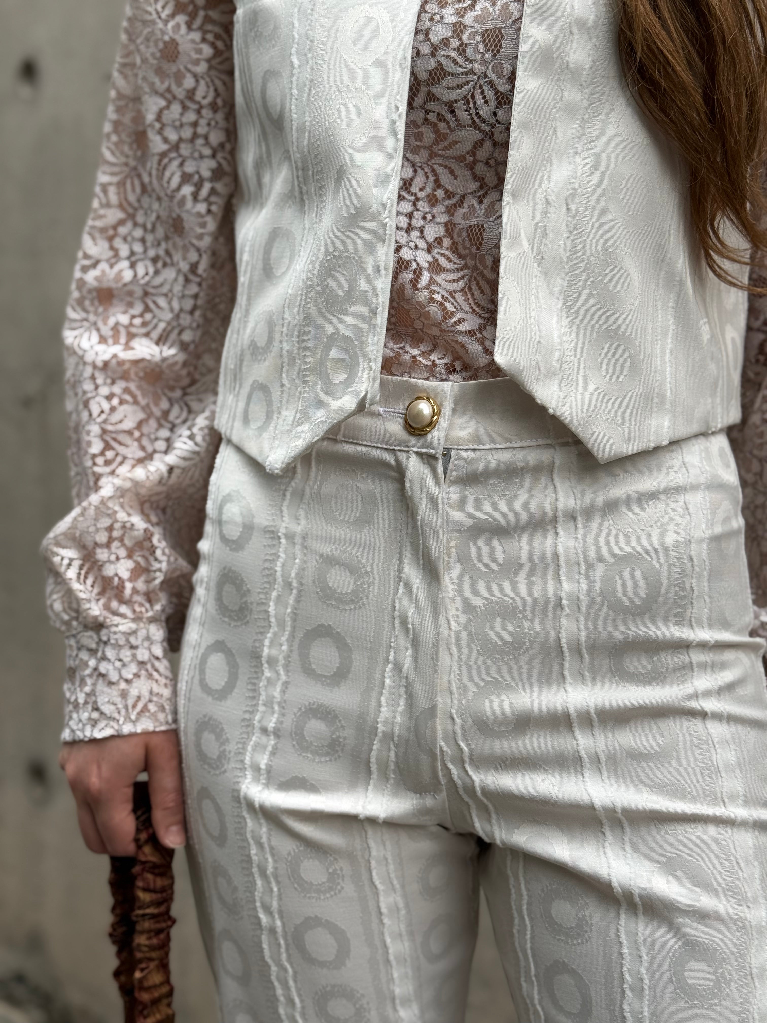 Vest Arlequin Blanco