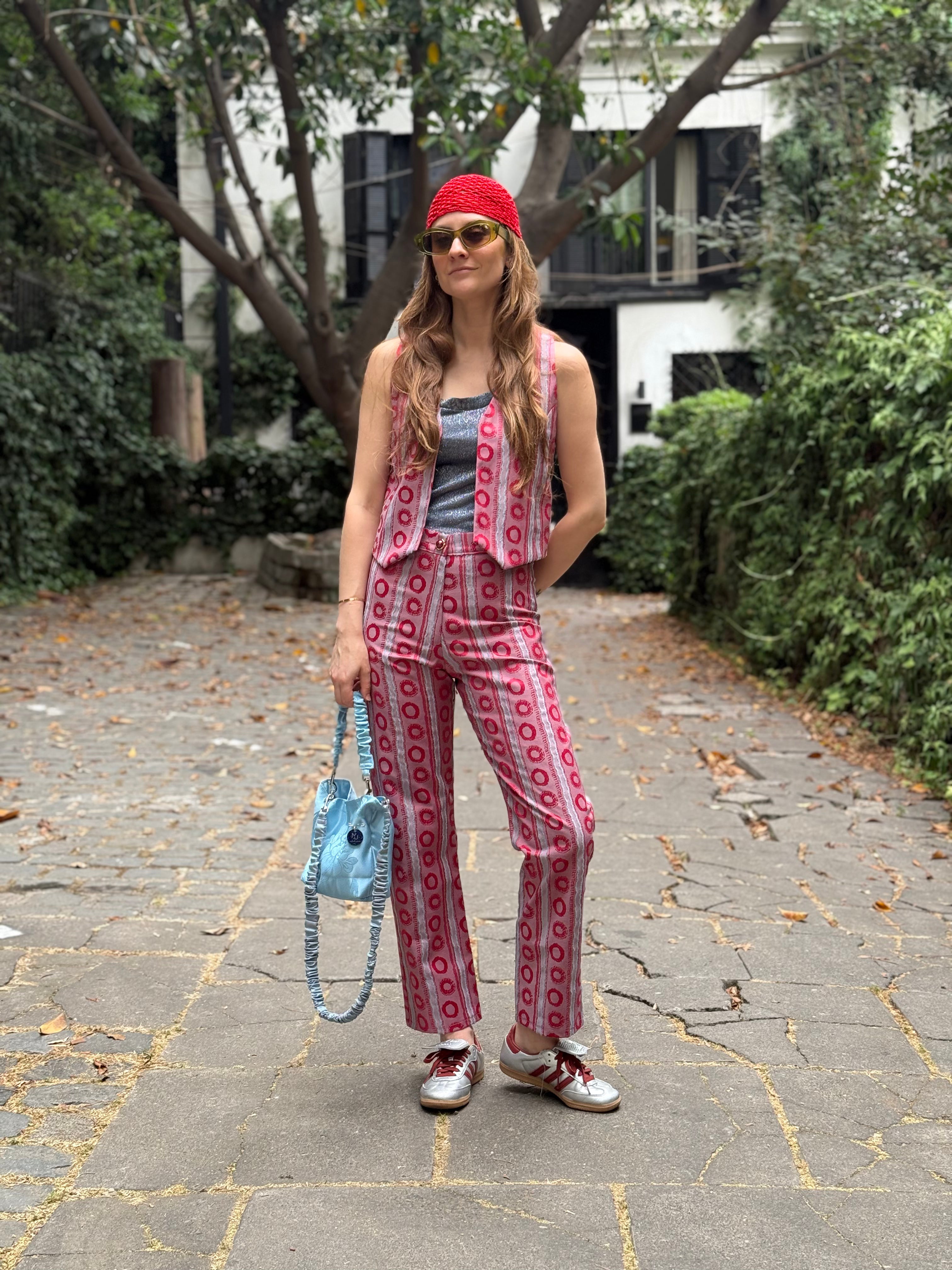 Pantalón Arlequin Rojo