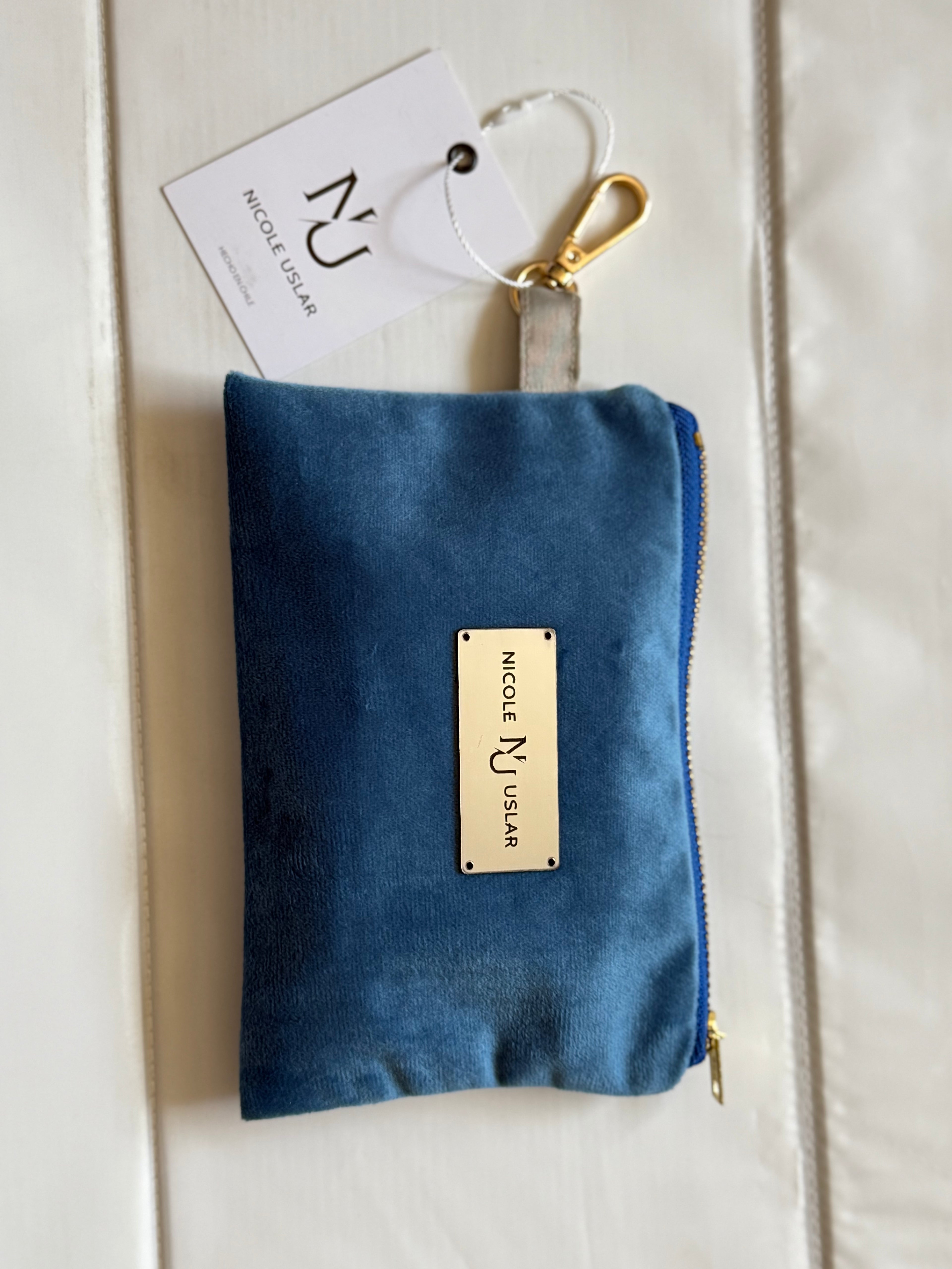 Estuche Felpa Azulado