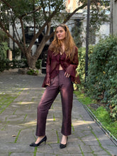 Cargar imagen en el visor de la galería, Pantalón Brocado Ruby Mosaic
