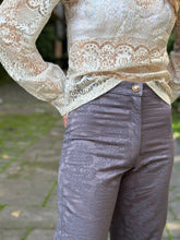 Cargar imagen en el visor de la galería, Pantalón Brocado Lilac Fog
