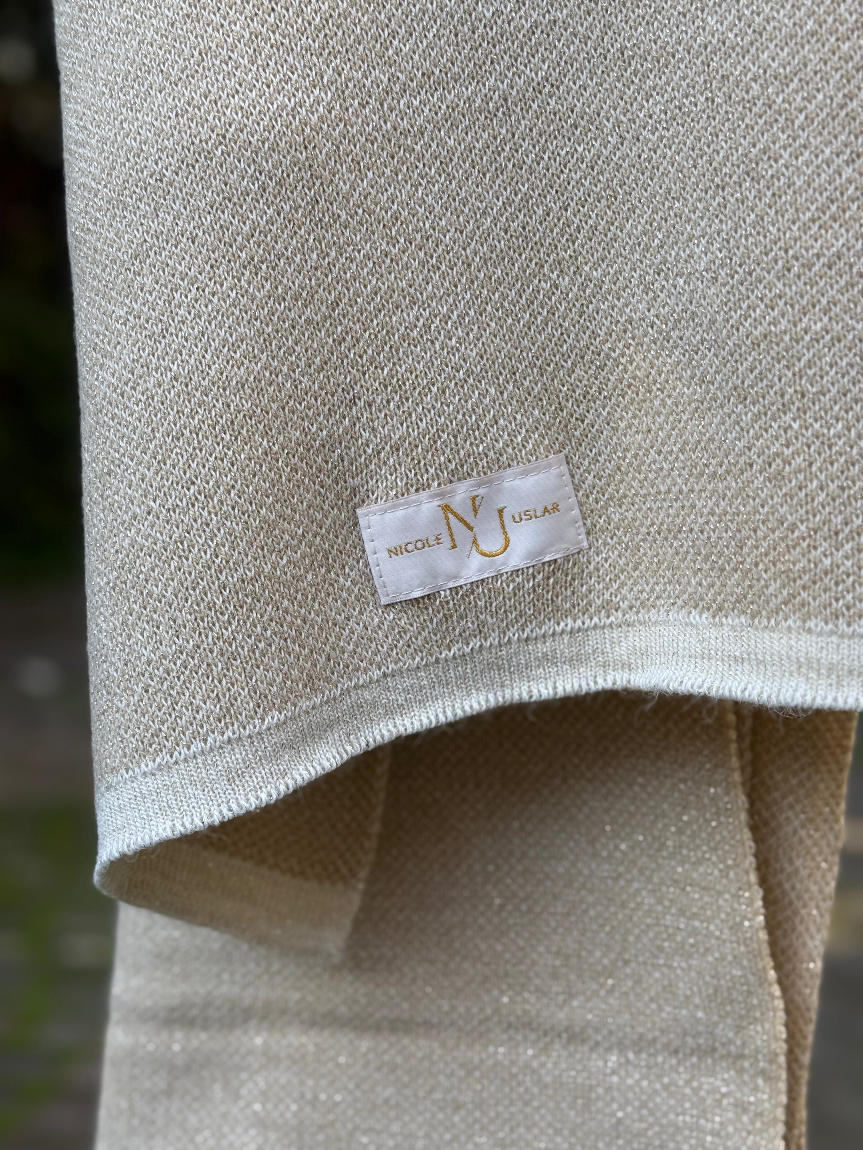 Echarpe Alpaca Ivory Golden