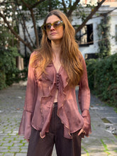 Cargar imagen en el visor de la galería, Blusa Caracol Moka Veil
