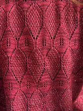 Cargar imagen en el visor de la galería, Chaleco Alpaca Cherry Silver
