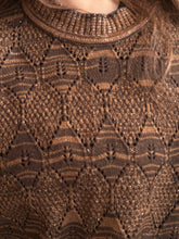 Cargar imagen en el visor de la galería, Chaleco Alpaca Coffee Silver
