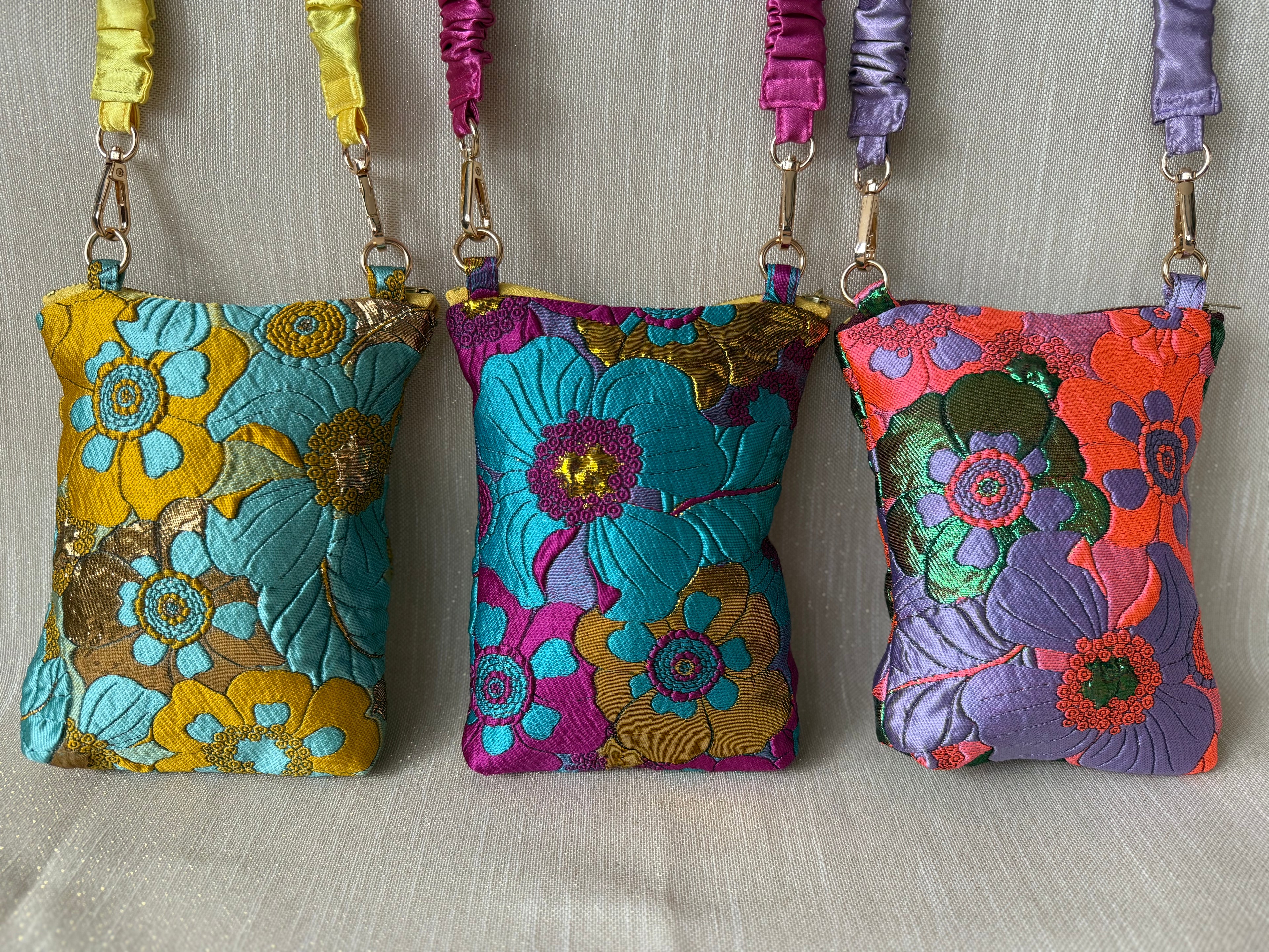 Bolso Petit Flores Amarillo