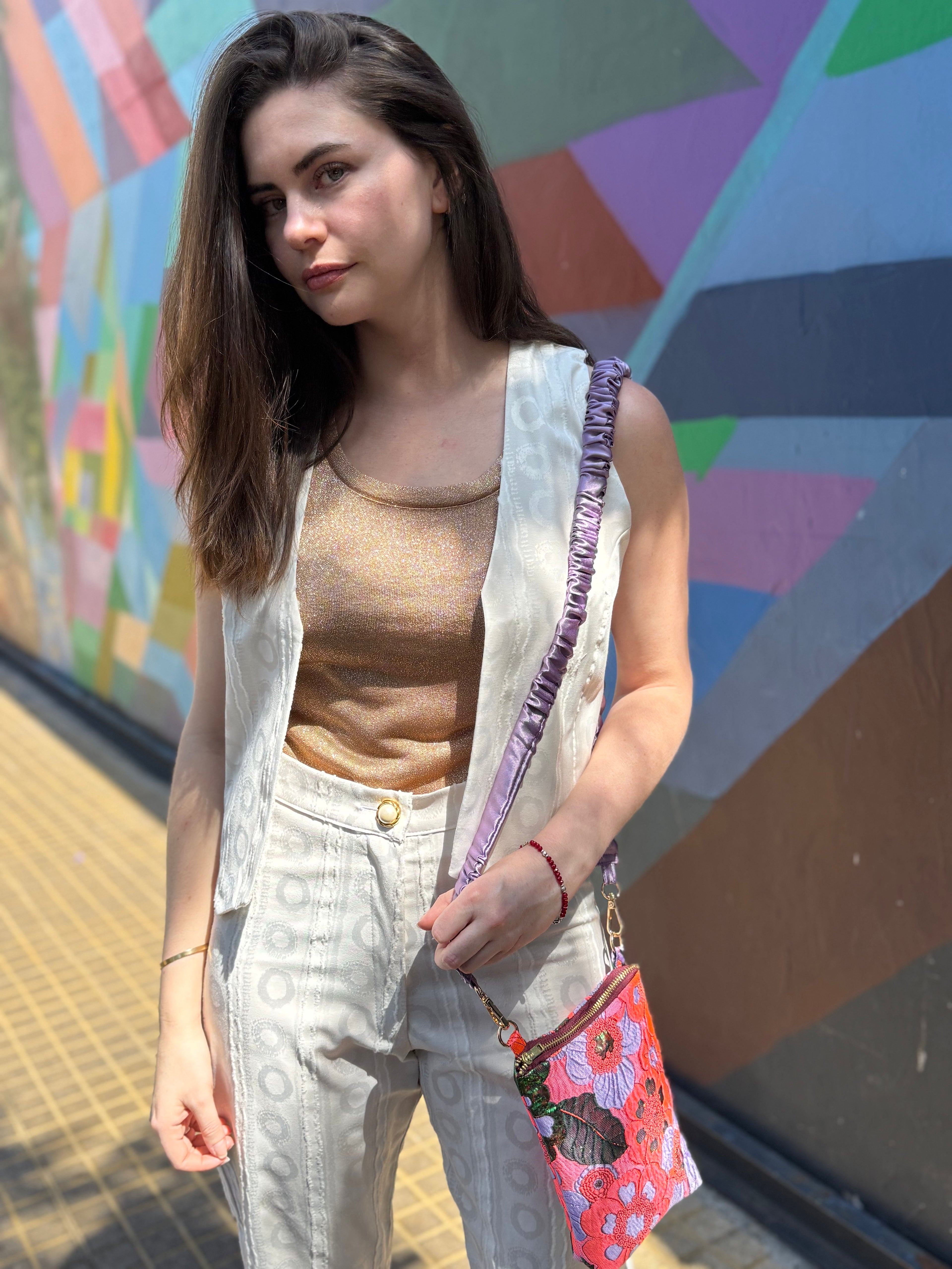 Pantalón Arlequin Blanco