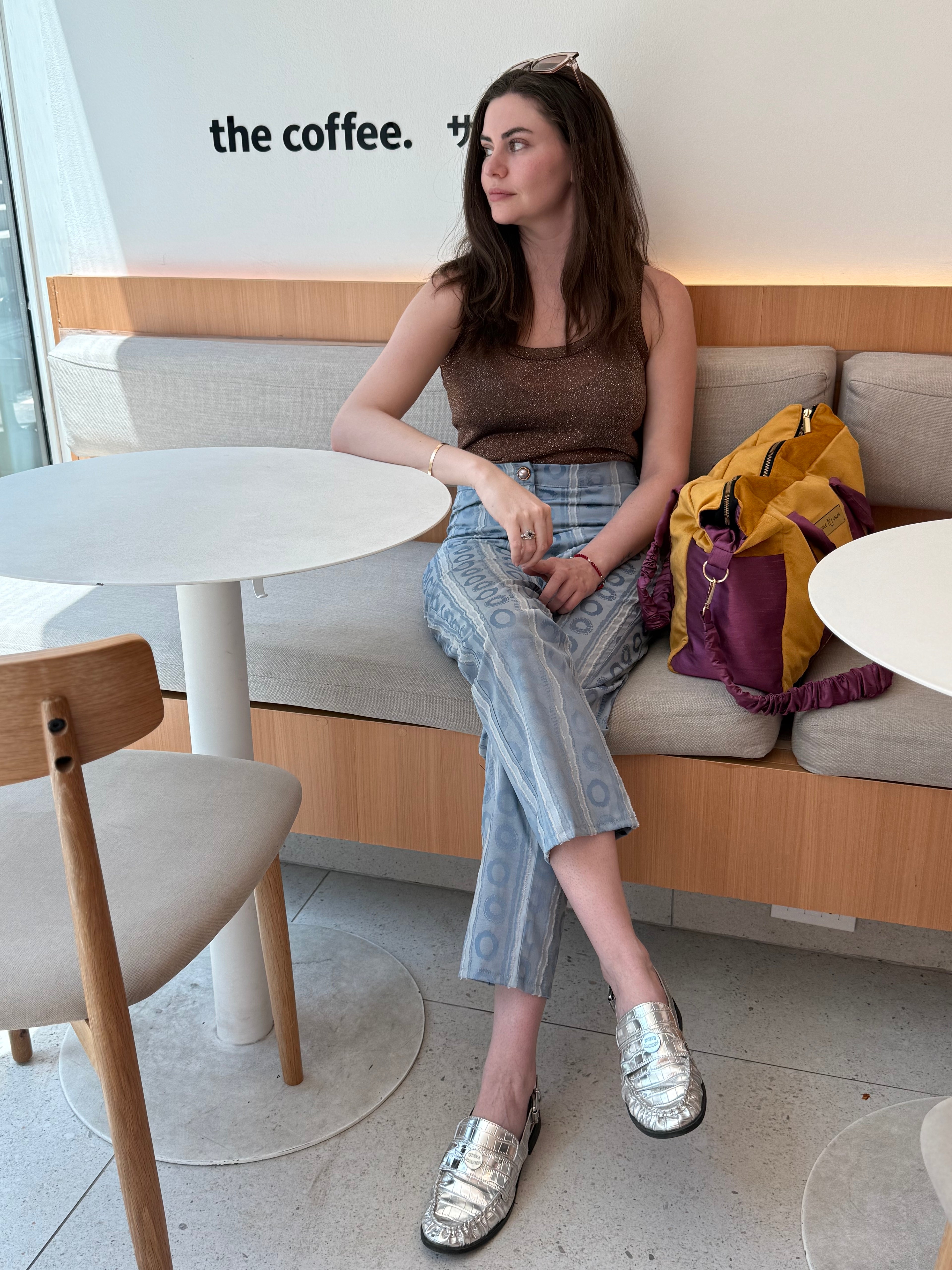 Pantalón Arlequin Celeste