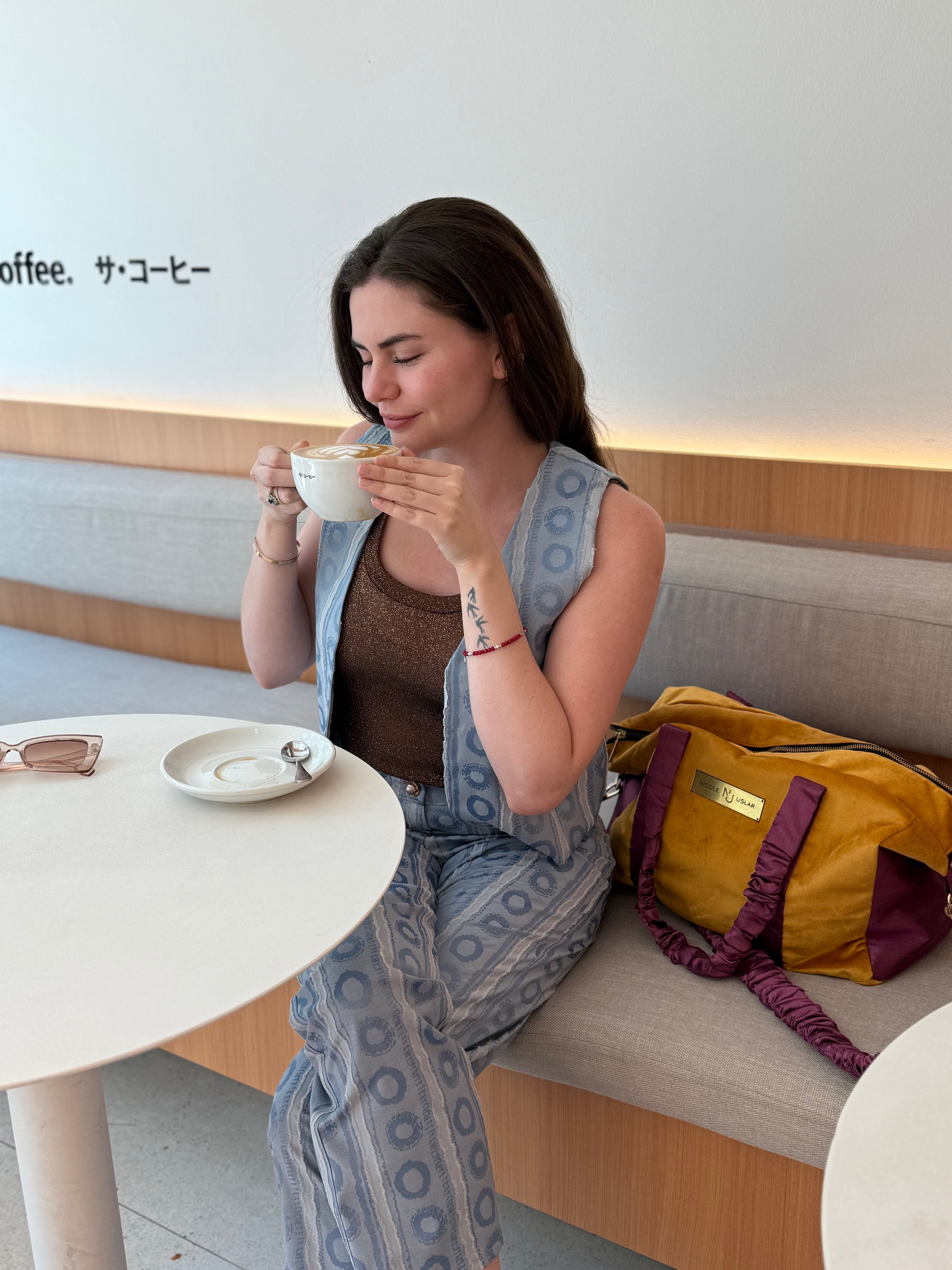 Pantalón Arlequin Celeste