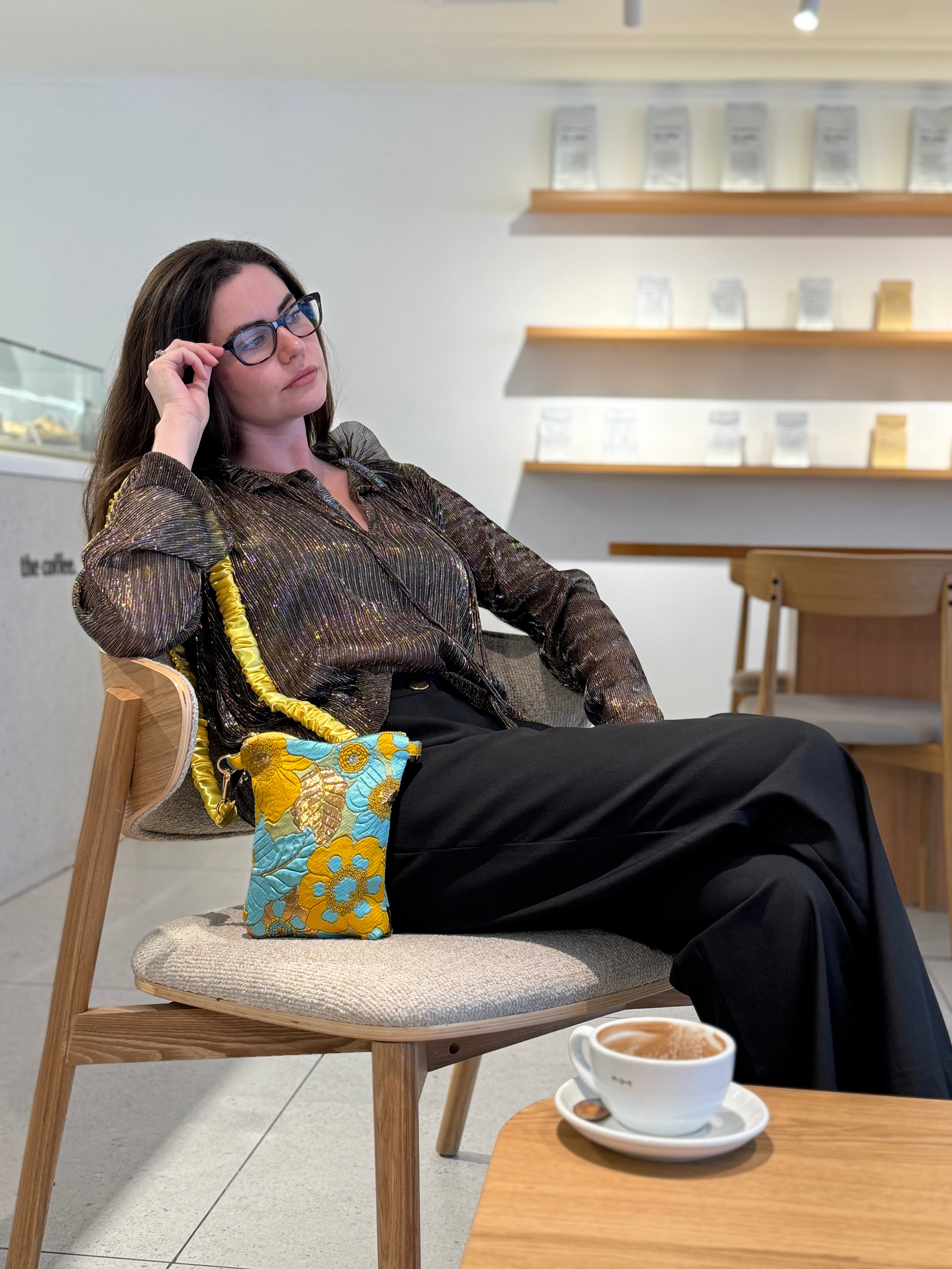 Blusa Hikari Plateada