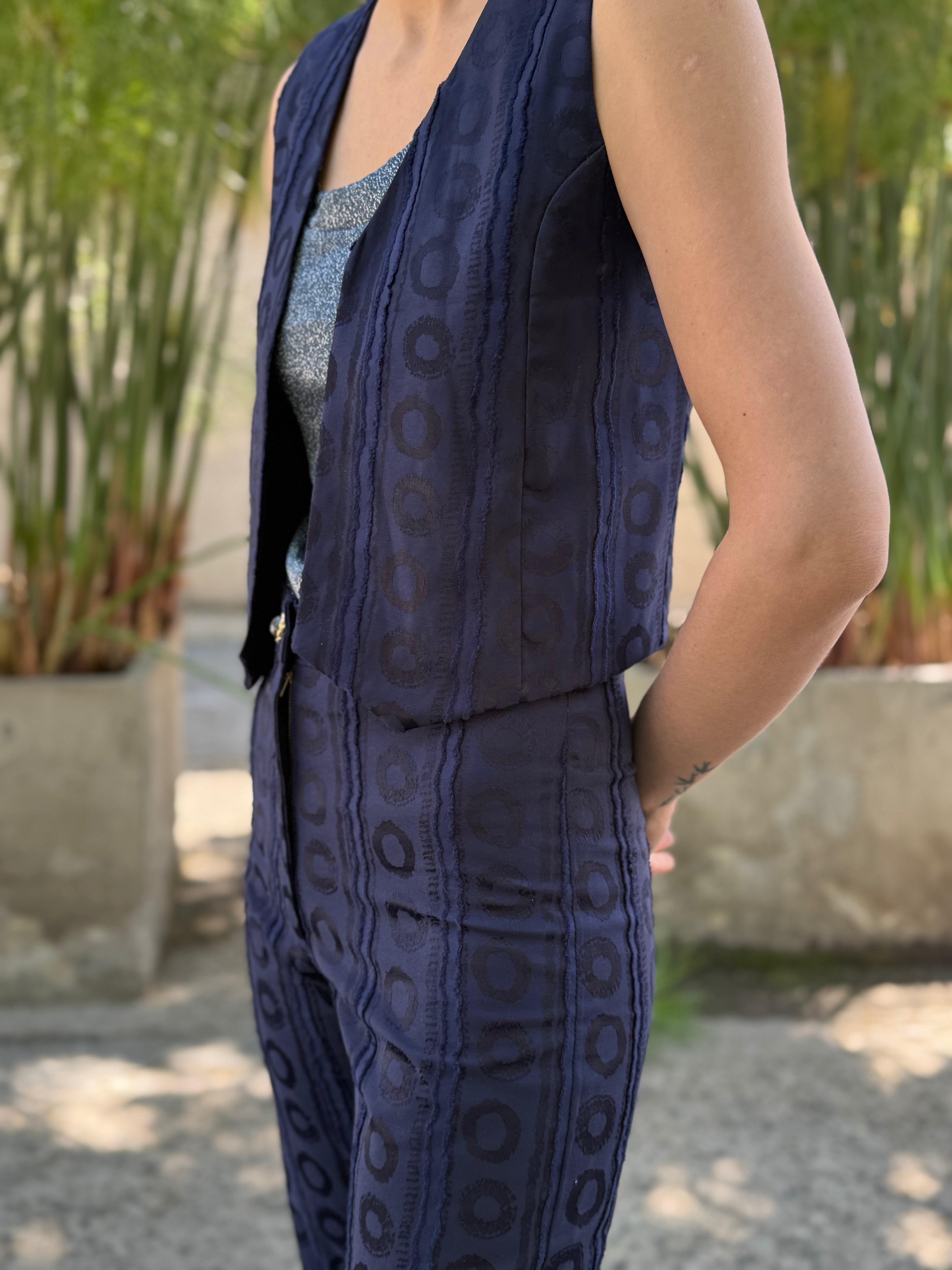 Vest Arlequin Azul