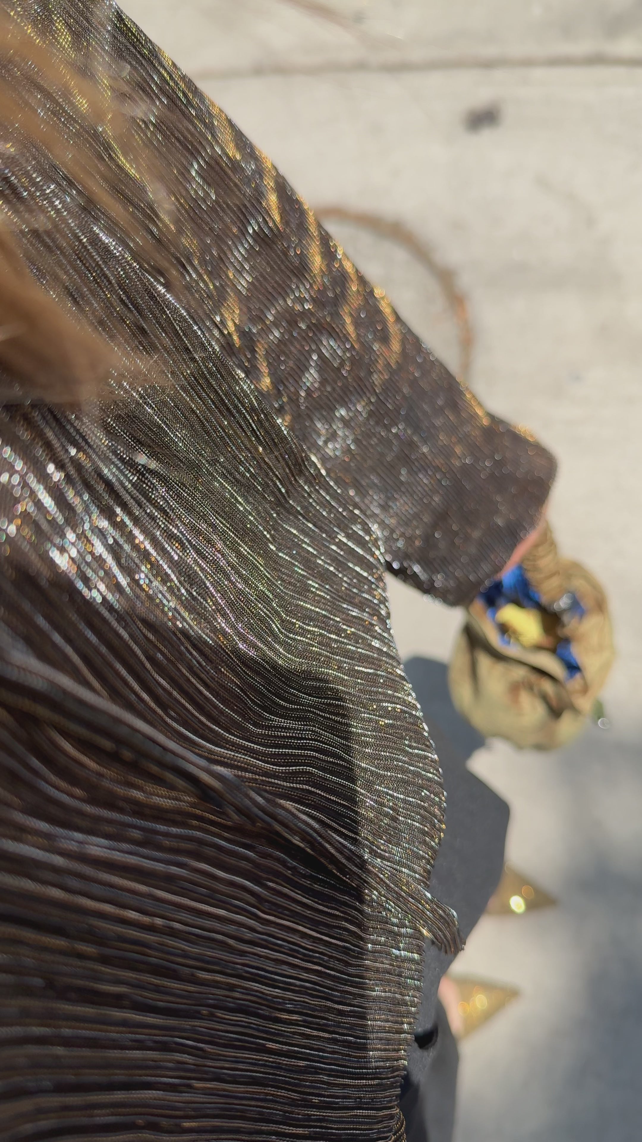 Blusa Hikari Plateada