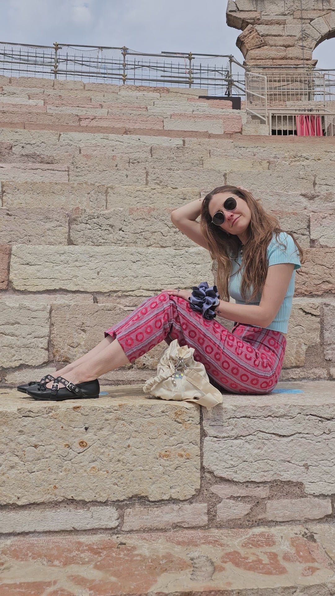 Pantalón Arlequin Rojo